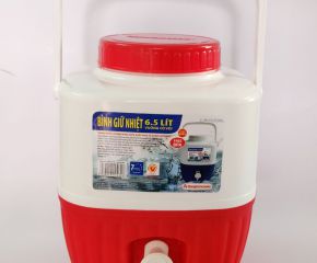 Bình giữ nhiệt có vòi 6,5 lít vuông DT0462