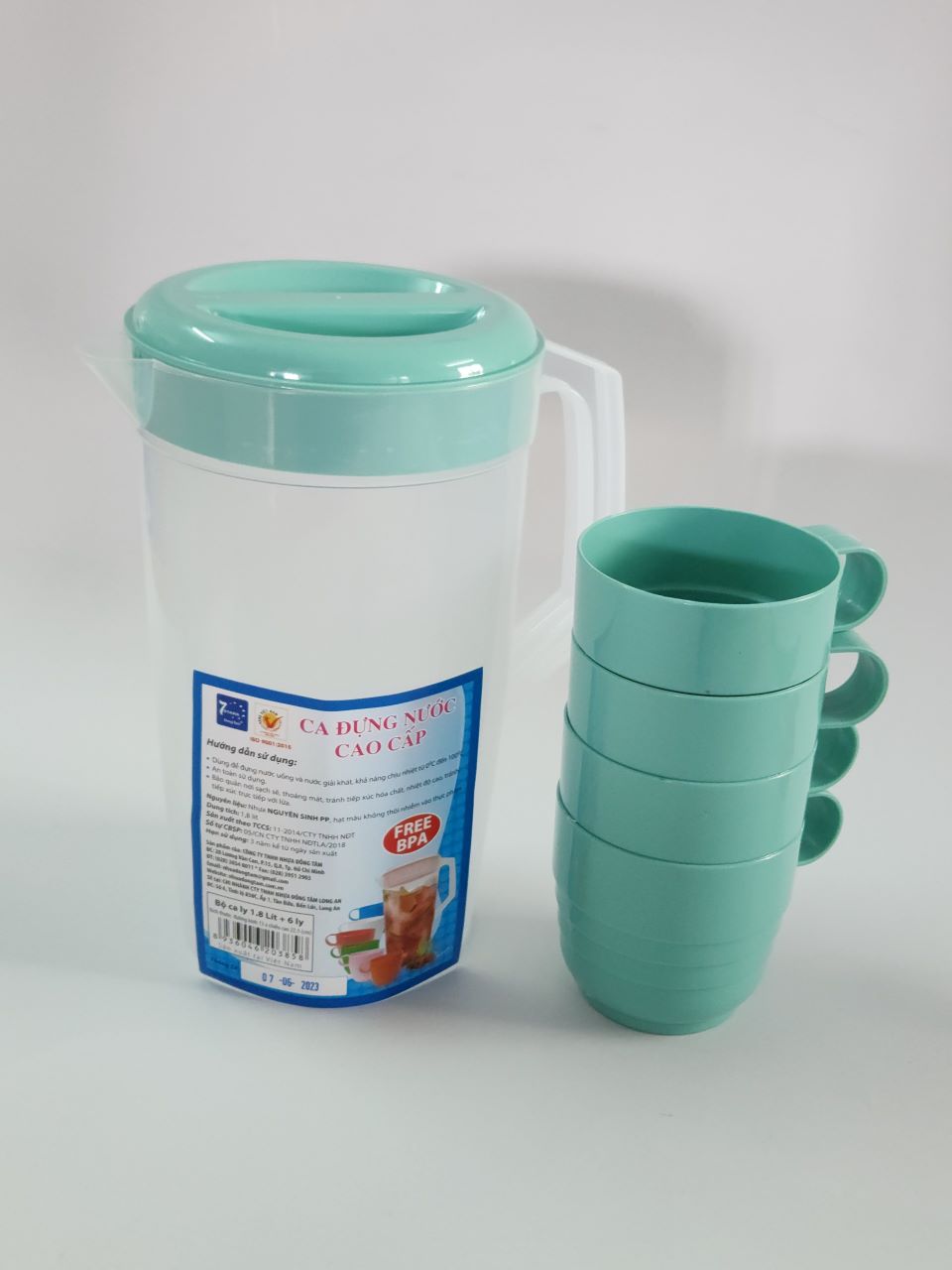 Bộ ca ly 1,8 lít và 4 ca nhỏ